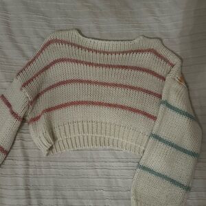striped sweater
